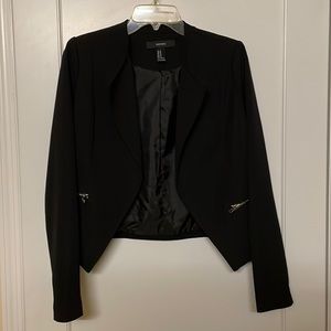 Forever 21 - black cropped blazer - M (fits like S)